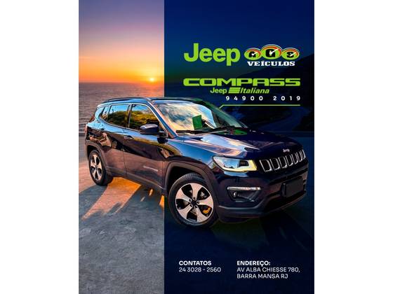 JEEP COMPASS 2.0 16V FLEX LONGITUDE AUTOMÁTICO